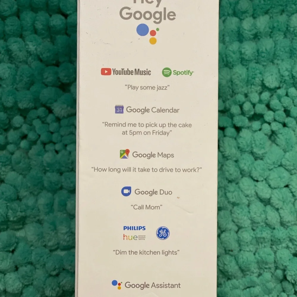 Google mini + 2 Wi-Fi plugs. Brand new in box, Never used